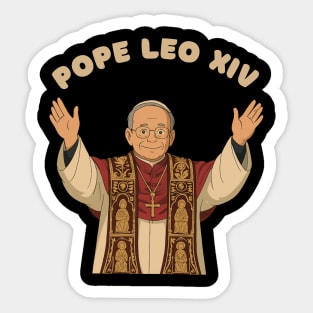 Pope-Leo Sticker